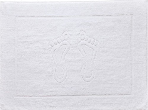 Biała stopka łazienkowa, hotelowa. Ręcznik pod prysznic. Biały, frotte. Rozmiar 50x70, porządny gramatura 650g.jpg